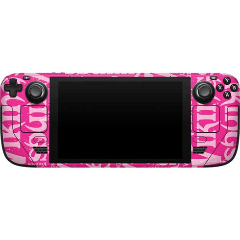 NFL Minnesota Vikings - Blast Pink Steam Deck Handheld Gaming Computer Skin
